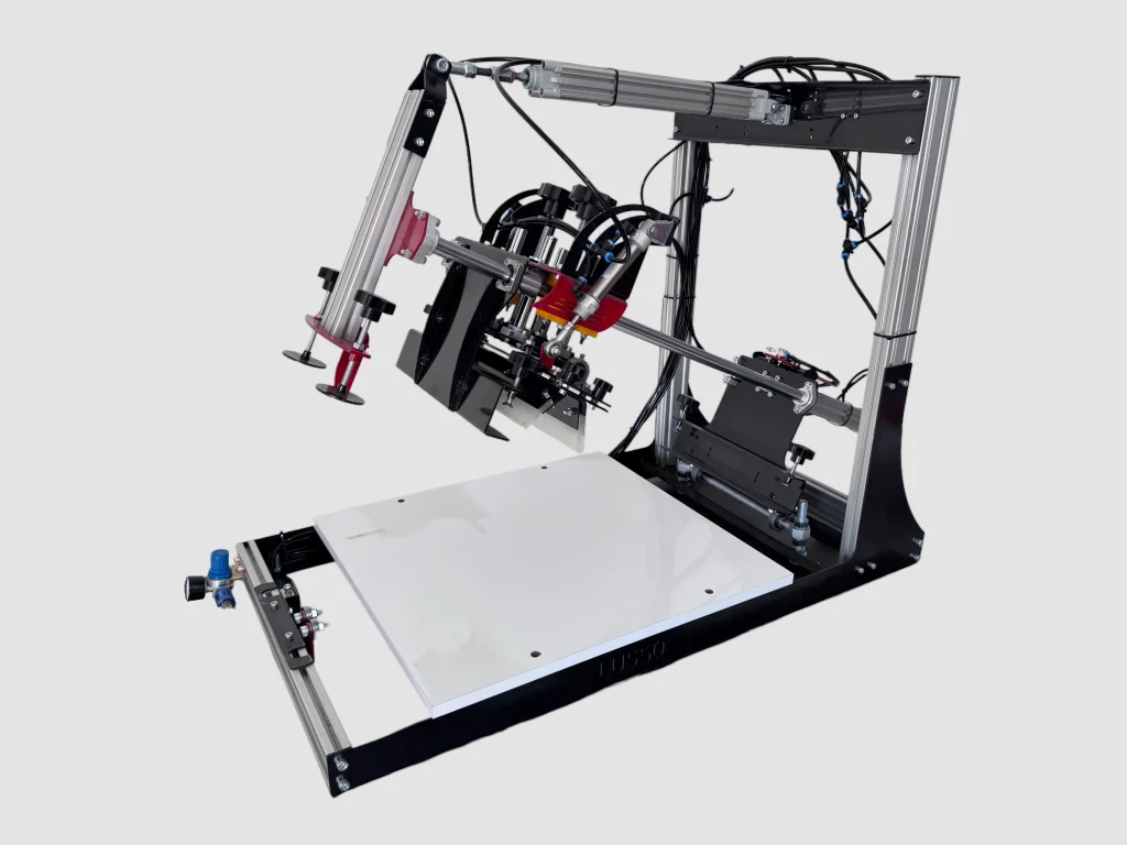 Semi-automatic screen printing machine, 30x35 cm