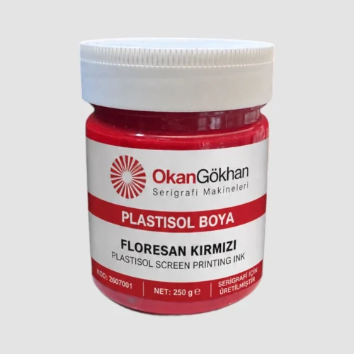 Plastisol floresan tekstil baskı boyası 1 KG