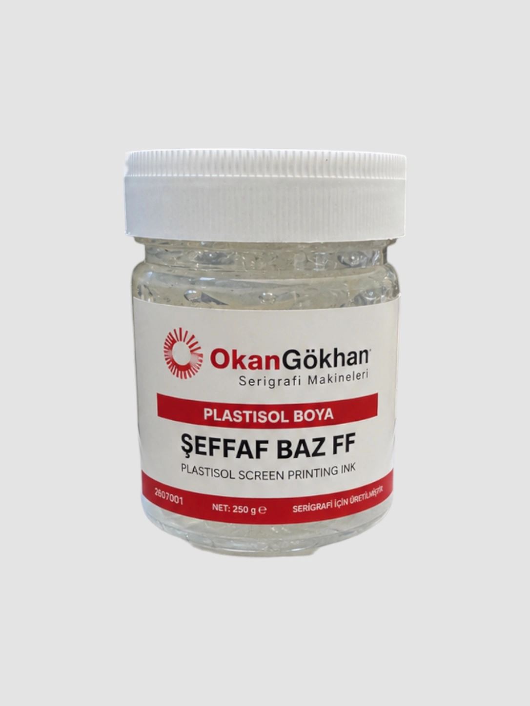 Plastisol Şeffaf Baz FF 1 KG