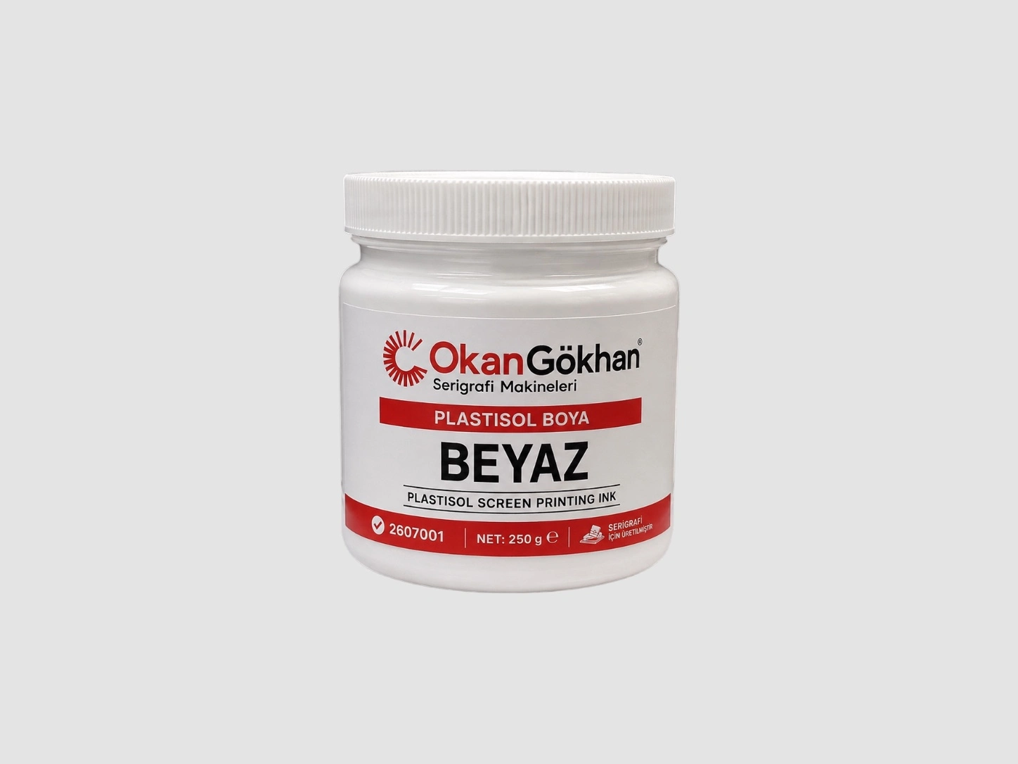 Plastisol tekstil baskı boyası 1 KG seçenekleri